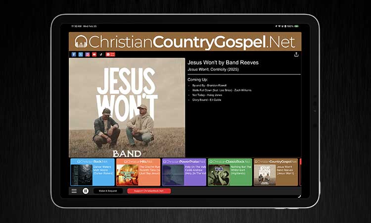 Listen on iPad